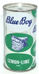  Blue Boy Lemon-Lime Soda flat top - pre-zipcode