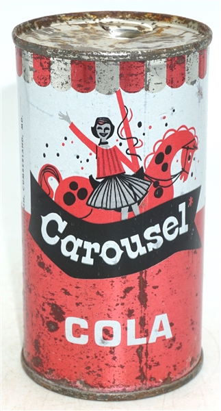  Carousel Cola flat top - pre-zipcode