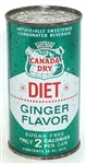  Canada Dry Diet Ginger Flavor flat top - pre-zipcode