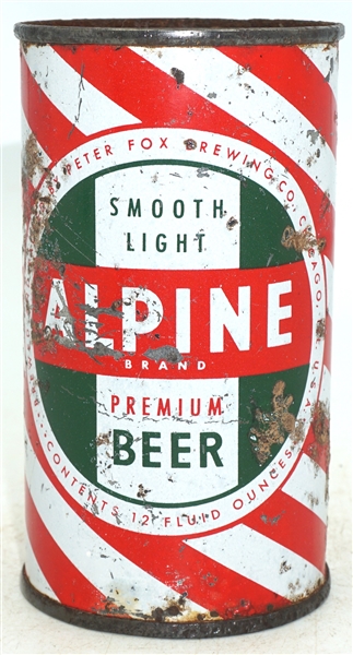  Alpine Brand Premium Beer flat top - 30-3