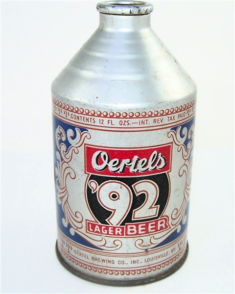  Oertels 92 Lager IRTP Crowntainer, 197-13 SWEET!