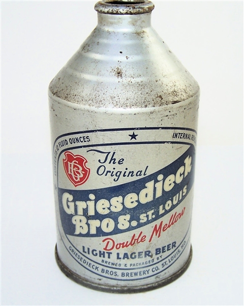  Griesedieck Bros. Double Mellow IRTP Crowntainer, 195-04