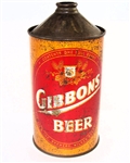  Gibbons Beer IRTP Quart Cone Top, 210-03