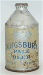  Kingsbury Pale Beer Crowntainer