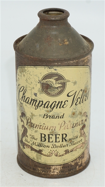  Champagne Velvet Brand Beer Cone Top