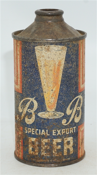  B&B Special Export Beer Cone Top
