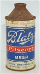  Blatz Pilsener Beer Cone Top