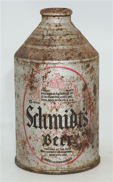  Schmidts Beer Crowntainer