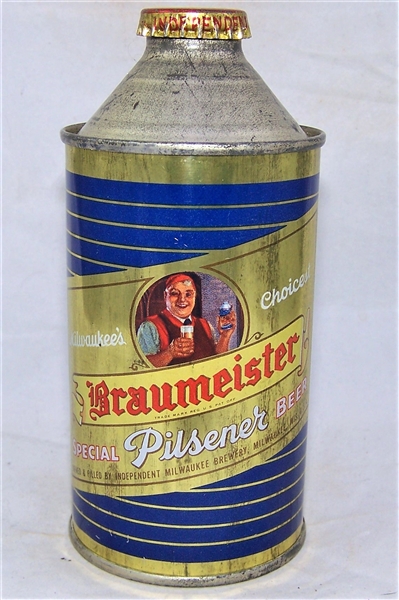 Braumeister IRTP Cone Top Beer Can. DNCMT 4%