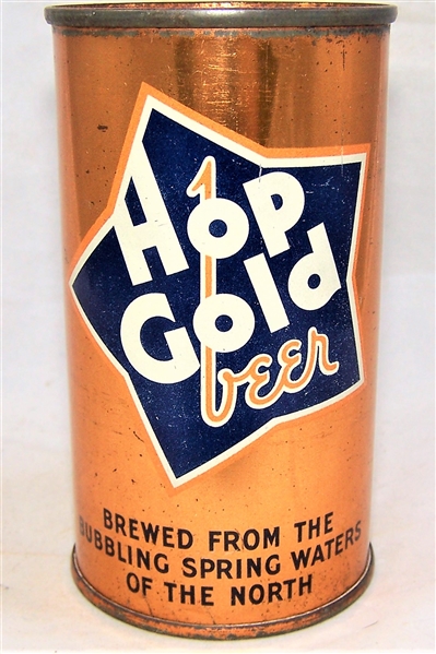 Hop Gold Big Star O.I Flat Top Beer Can