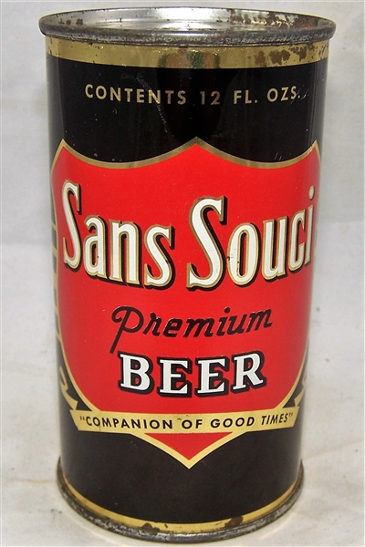 San Souci Premium Flat Top Beer Can 