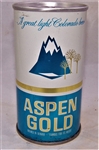 Aspen Gold Metallic Early Ring Pull Beer Can