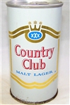 Country Club Malt Lager Tab Top Beer Can