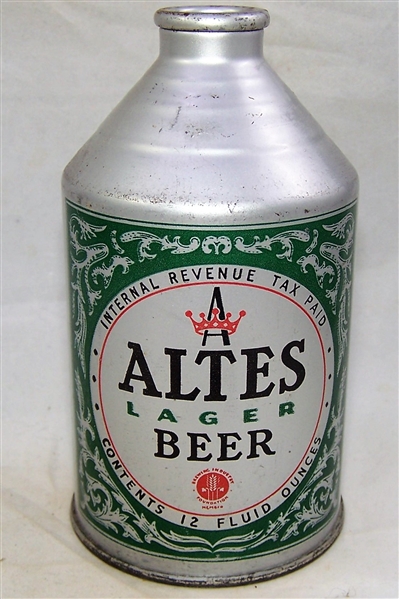 Altes Lager Crowntainer Beer Can