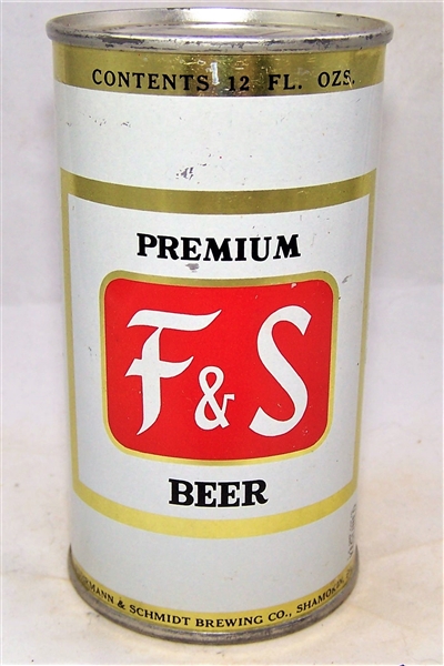 F&S Premium Flat Top Beer Can (Metallic)