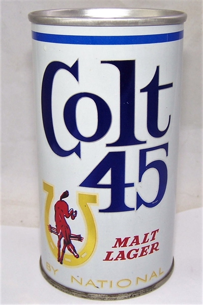 Colt 45 Malt Lager Zip Top Beer Can