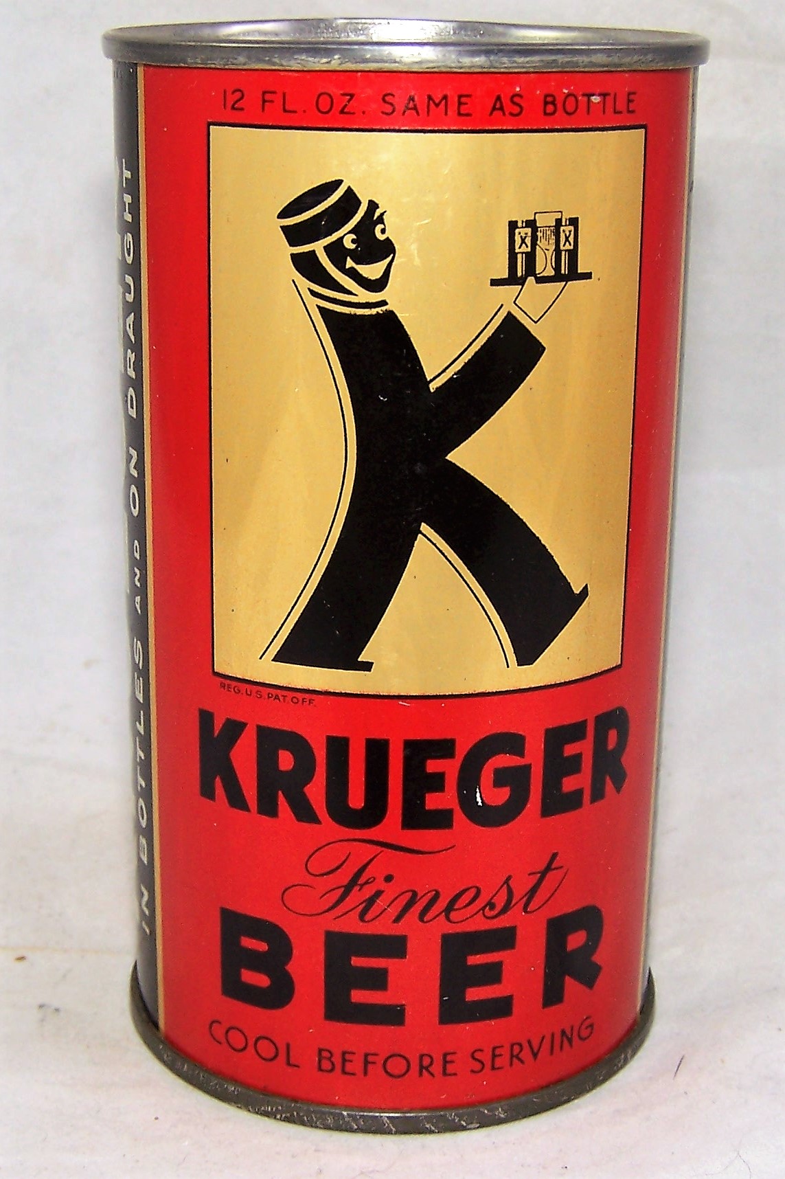 Lot Detail - Krueger Beer O.I Flat Top Beer Can
