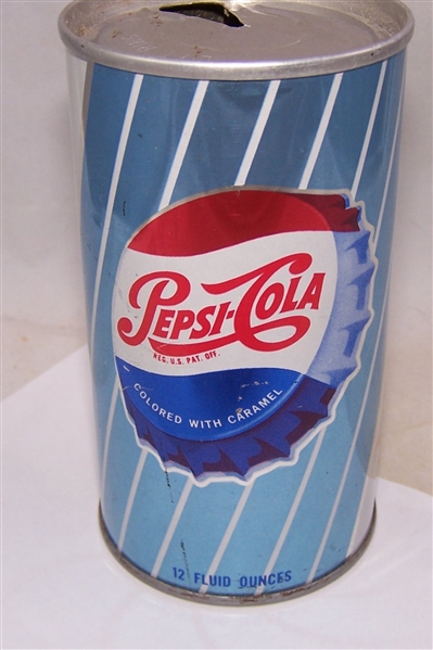 Pepsi Bottle Cap Pre Zip Code Soda Can