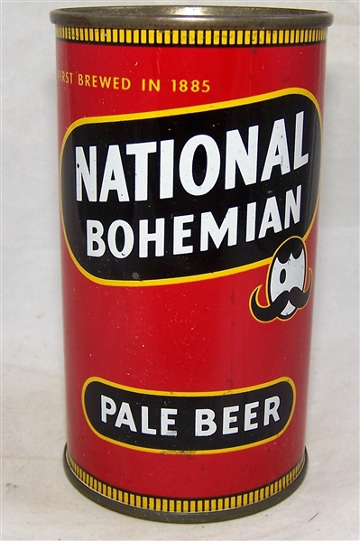 National Bohemian Pale Flat Top Beer Can