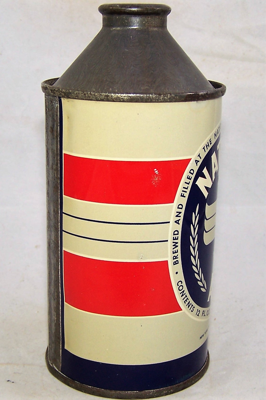 Lot Detail - National Ale Cone Top Beer Can