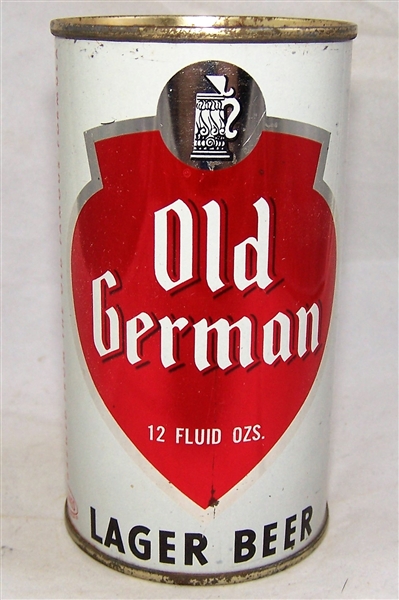Old German Lager Flat Top Beer Can