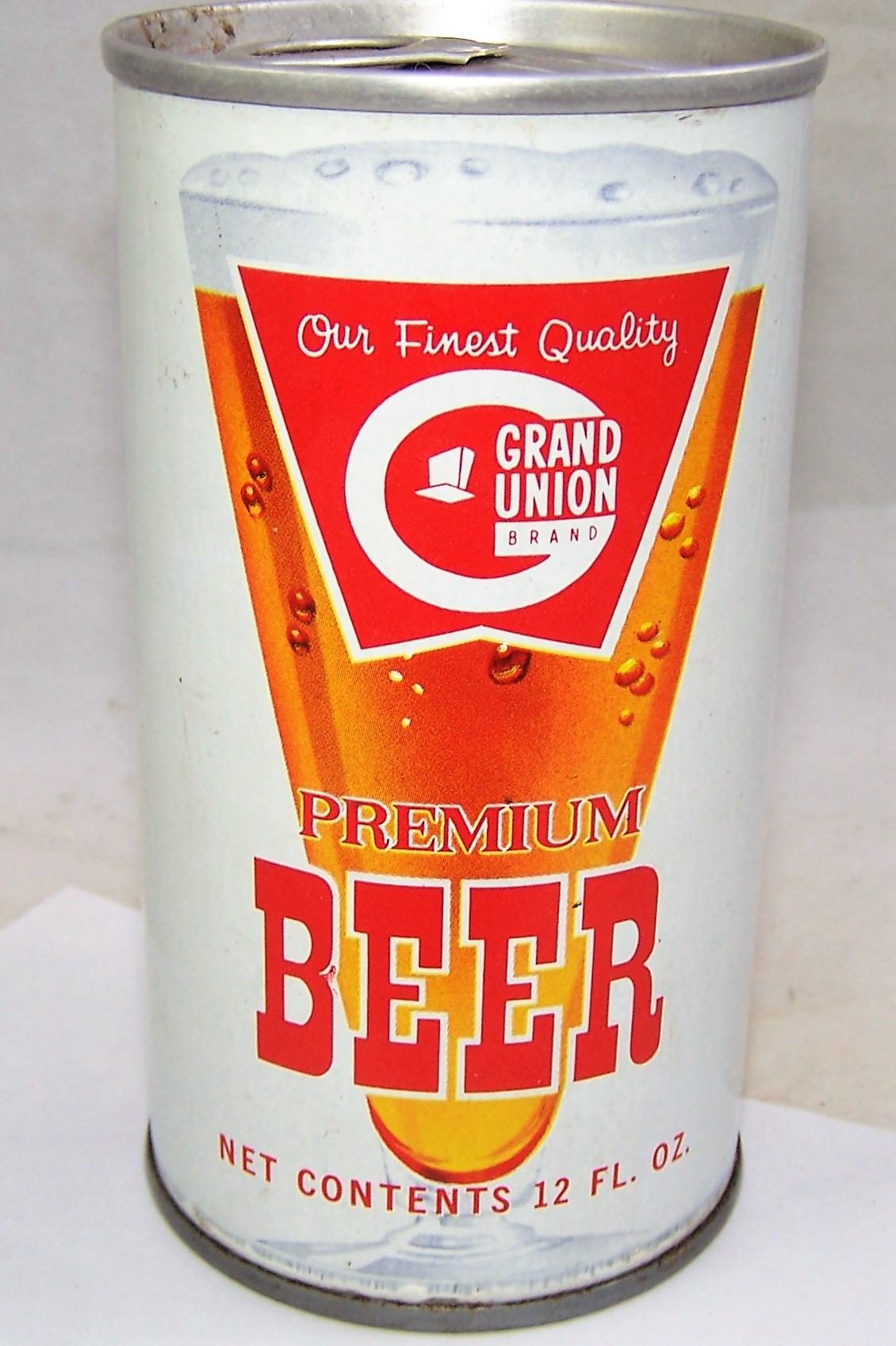 Lot Detail - Grand Union Brand Premium Tab Top Beer Can