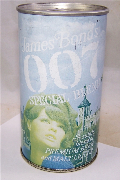 James Bond 007 Special Blend Tab Top Beer Can