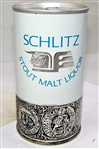 Schlitz 1963 Embossed Stout Malt Liquor Zip Top Beer Can