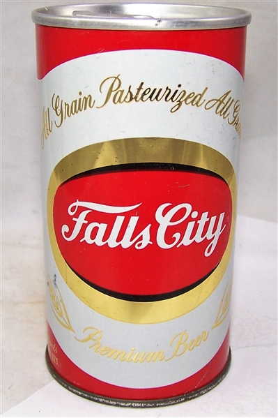 Falls City Premium Zip Top Beer Can