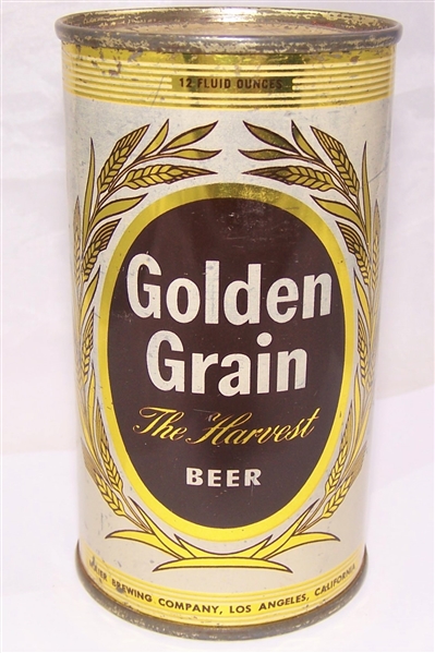 Golden Grain The Harvest Beer Flat Top Can