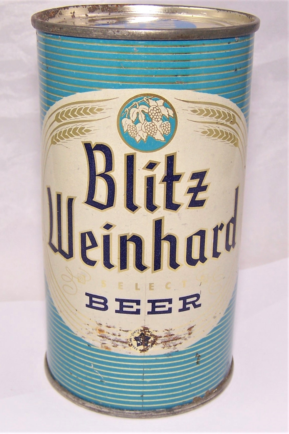 Lot Detail - Blitz Weinhard Select Flat Top Beer Can.