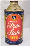 Free State Cone Top Beer Can... Tough Can!!