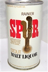 Very Rare Spur Malt Liquor Test Can, "A Sophisticated" Metallic Tab Top Beer Can