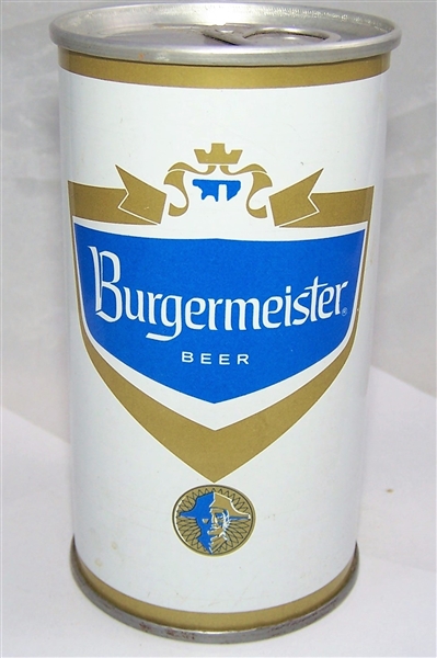 Undocumented Burgermeister Test Tab Top Beer Can....RARE!