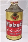 Wielands Extra Pale High Pro Cone Top Beer Can