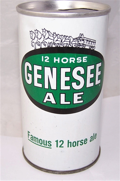 Genesee 12 Horse Ale Zip Top Beer Can