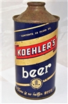 Koehlers Low Pro Cone Top Beer Can
