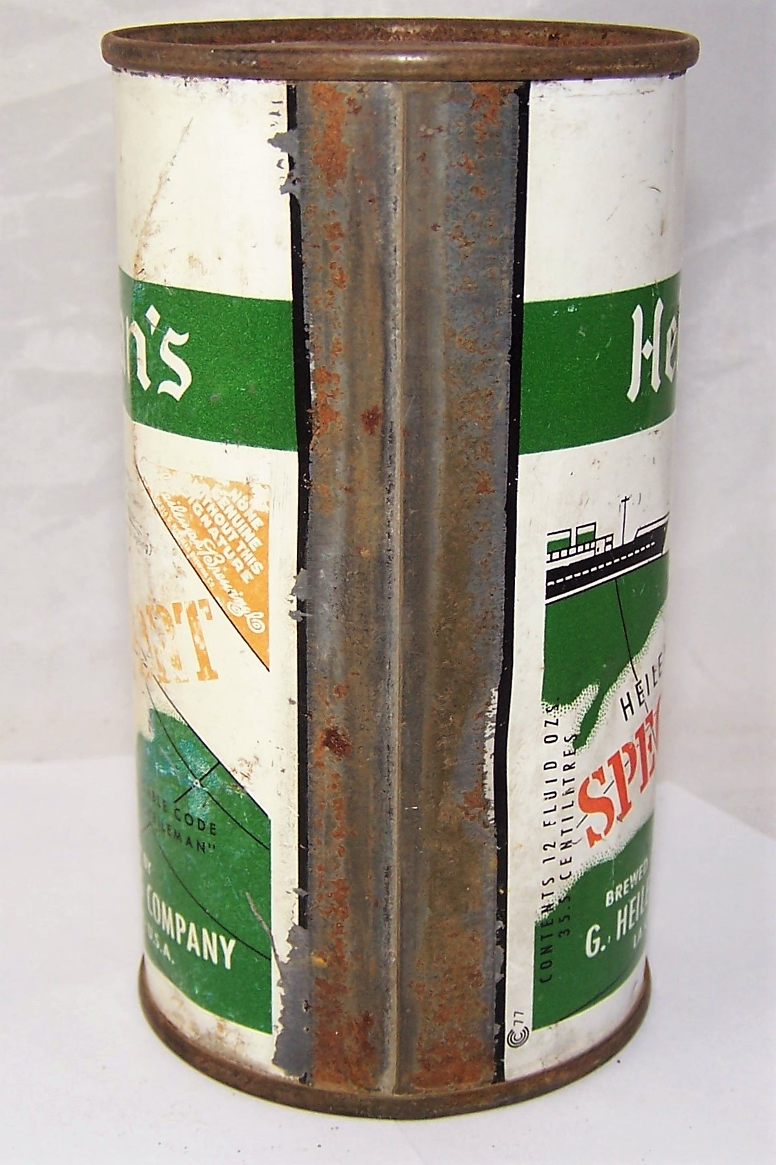 Lot Detail - Heileman's Special Export Flat Top Beer Can