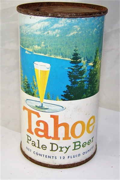 Tahoe Flat Top Beer Can