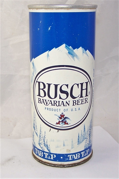 Busch 16 ounce Tab Top Beer Can