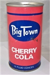 Big Town Cherry Cola Tough Zip Code Soda Can
