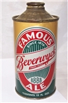 Beverwyck Famous Ale Low Pro Cone Top Beer Can
