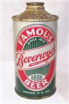 Beverwyck Famous Beer Low Pro Cone Top Can