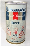 Ambassador Export Brand Tab Top Beer Can..Tough as a Pull