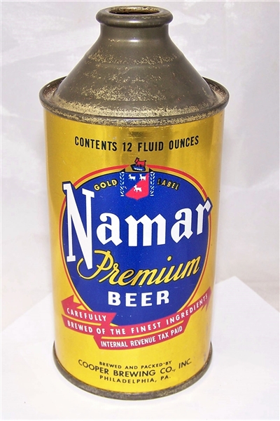 Namar Premium Cone Top Beer Can... Amazing!