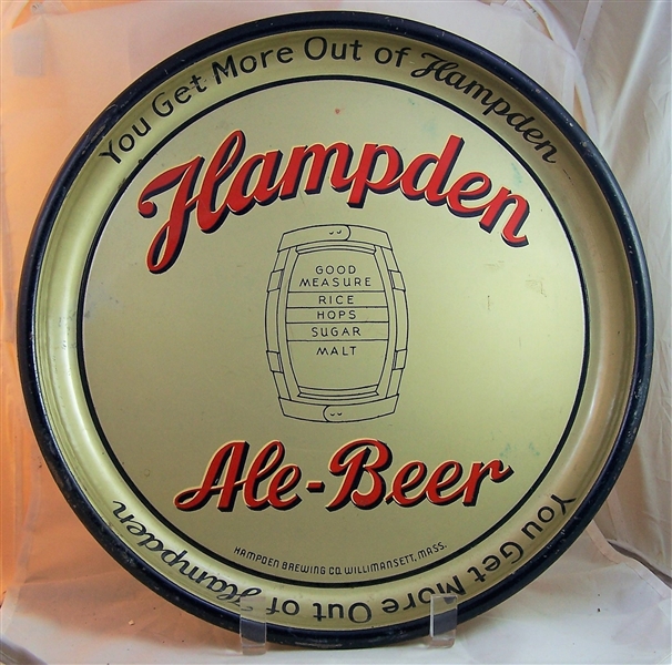 Hampden Ale-Beer 13 Inch Beer Tray