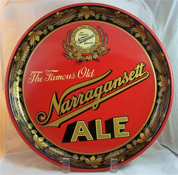 Narragansett Ale 13 Inch Beer Tray
