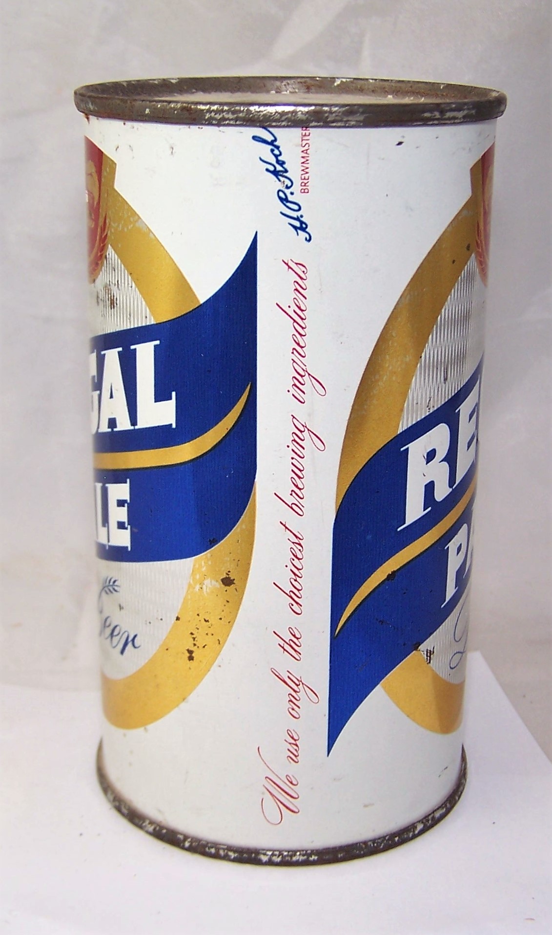 Lot Detail - Regal Pale Flat Top Beer Can