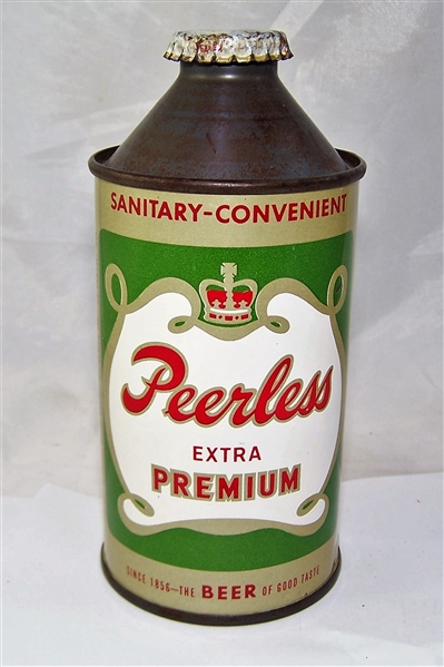 Peerless Extra Premium Cone Top Beer Can...Stunning!
