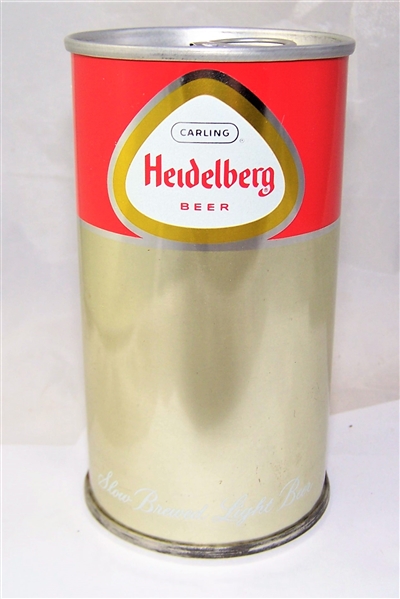 Heidelberg Metallic Test Tab Top Beer Can...Tough!!